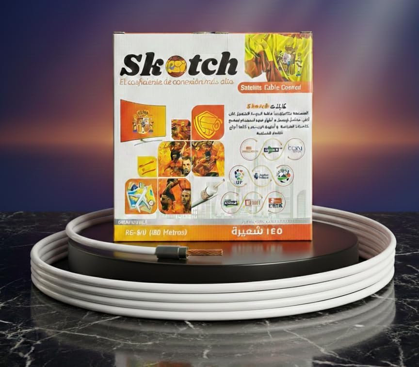 سعر ومواصفات سلك دش اسكوتش 145 شعره نحاس أبيض 100 متر (B0GHNVXB44) على Amazon EG