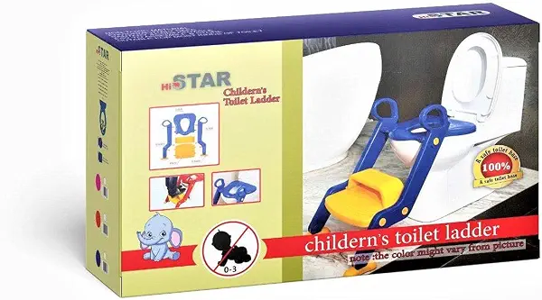 سعر ومواصفات سلم مقعد Star Baby Potty للأطفال، سهل الوصول إلى الحمام والجلوس عليه (B091J6Z63Q) على Amazon EG