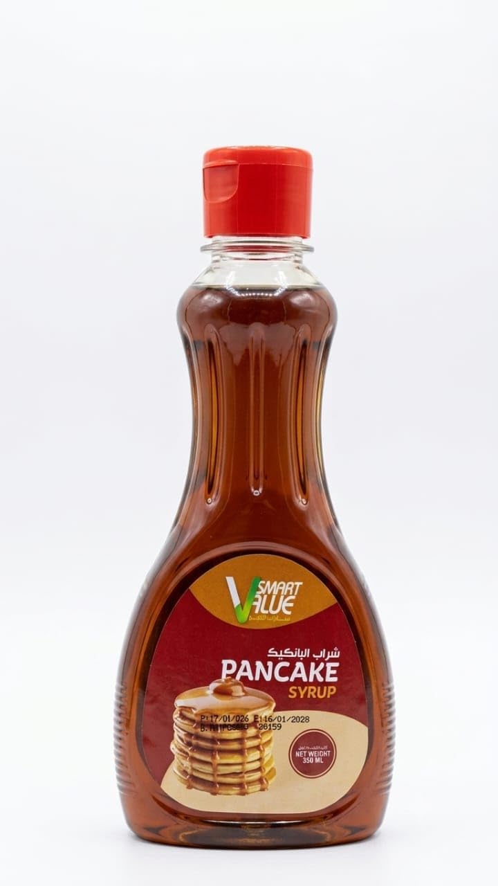 سعر ومواصفات سمارت Value Pancake Syrup 350 مل (B0HHJP9H1L) على Amazon EG