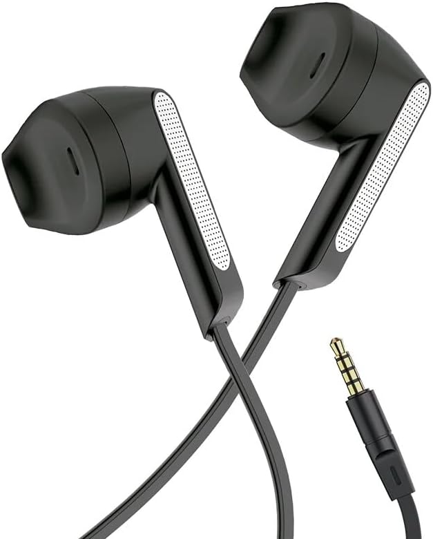 سعر ومواصفات سماعات أذن MD-004 من Next store سلكية 3.5 ملم داخل الأذن مع ميكروفون HD وجهير فائق وعزل ضوضاء سلبي لـ سامسونج جلاكسي اس 10 آيباد كمبيوتر شخصي PS5 . (B0GWJN136N) على Amazon EG