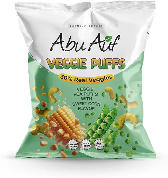 سعر ومواصفات سناكس بازلاء وخضروات ذرة حلوة 40 جرام من أبو عوف (B0H688XYFT) على Amazon EG