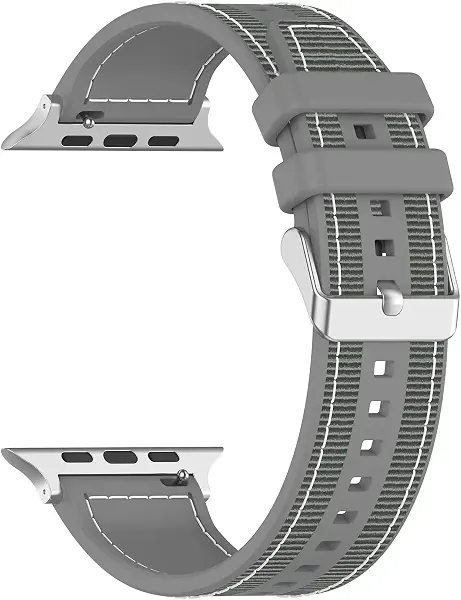 سعر ومواصفات سوار رياضي من قماش مع سيليكون من Next Store متوافق مع Apple Watch Series 9/8/7/6/SE/Ultra/Ultra 2 مقاسات 42/44/45/49 مم – (B0FBKJ3ZFW) على Amazon EG