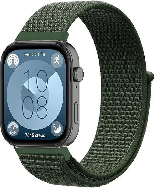 سعر ومواصفات سوار ساعة رياضي قماشي من Next Store متوافق مع 4 Huawei Watch Fit ، حزام من النايلون المنسوج الناعم بتصميم سبورت لوب ، خفيف الوزن ومريح، سهل التعديل للرجال والنساء. (B0FRNLKX42) على Amazon EG