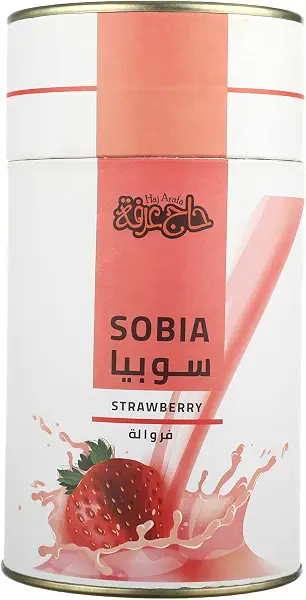 سعر ومواصفات سوبيا بنكهة الفراولة من حاج عرفة - 300 جرام (B095PXW54N) على Amazon EG