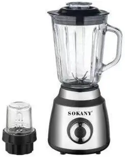 سعر ومواصفات سوكاني خلاط SK-03032 800 واط مع مطحنة، سعة 1.5 لتر (B0DV6VVXZF) على Amazon EG