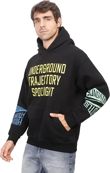 سعر ومواصفات سويت شيرت أنيق مزين بطباعة بكلمة «UNDERGROUND» للرجال من فاير وود (B0DSJKS2GF) على Amazon EG