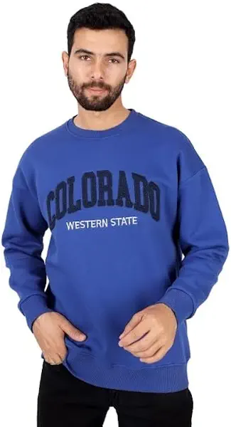 سعر ومواصفات سويت شيرت بطبعة (colorado) للرجال من فاير وود (B0CKPFNL7W) على Amazon EG