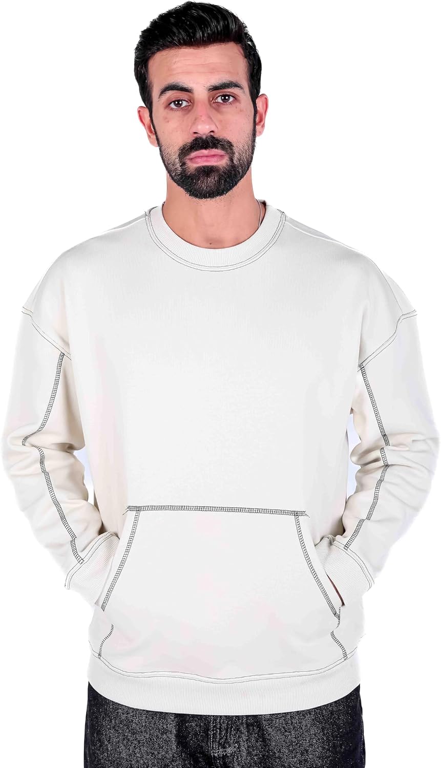 سعر ومواصفات سويت شيرت عصري للرجال من استك (B0DFHN156W) على Amazon EG