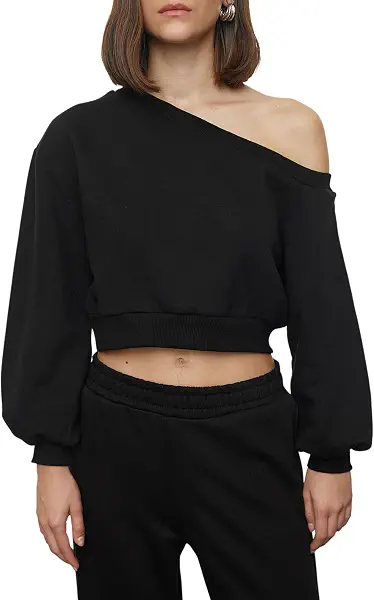 سعر ومواصفات سويت شيرت للنساء من ترينديول، موديل TWOAW25SW00143 (B0DWT6THGV) على Amazon EG