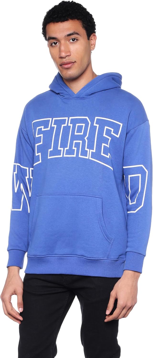 سعر ومواصفات سويت شيرت هودي بطبعة (FIREWOOD) للرجال (B0CTG725WJ) على Amazon EG