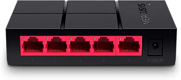 سعر ومواصفات سويتش كمبيوتر من مركوسيس MS105G، 5 × 10/100 /1000 ميجابت في الثانية، منافذ الشبكة المحلية LAN جيجابت، ضمان لمدة عامين، اسود (B07SH2RGYB) على Amazon EG