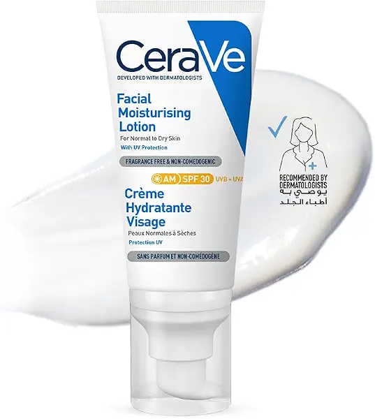 سعر ومواصفات سيرافي لوشن مرطب للوجه بعامل حماية من الشمس SPF30 مع حمض الهيالورونيك 52 مل (B0BT6VDJ5M) على Amazon EG