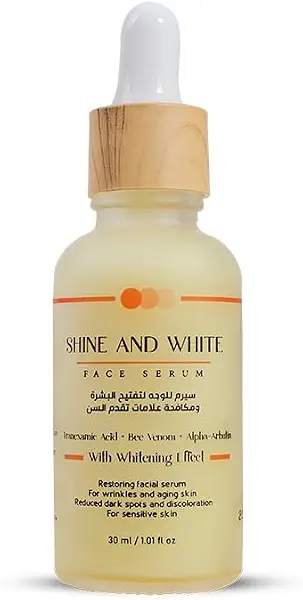 سعر ومواصفات سيروم للوجه شاين اند وايت من سو ساندي - سيروم بي فينوم (B0F3Y2JJWD) على Amazon EG