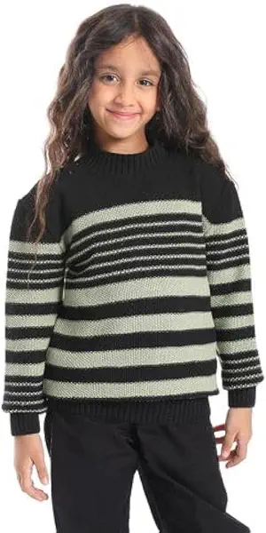 سعر ومواصفات سيزر CAESAR Girls Girls Wool Pullover With Mutlicolour Design Pullover (B0CMM6S8JH) على Amazon EG