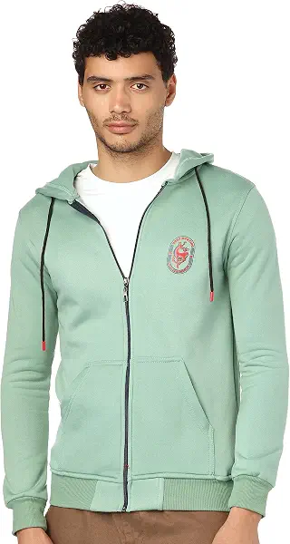 سعر ومواصفات سيزر CAESAR Mens Mens Printed Deer Hoodie With Front Pockets and through zipper HOODIE (B0BGSJBQHX) على Amazon EG