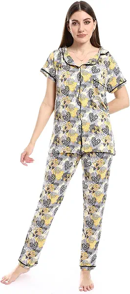 سعر ومواصفات سيزر CAESAR Womens Women Pajama Set Women Pajama Set (pack of 1) (B0CYPYTH2C) على Amazon EG