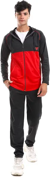 سعر ومواصفات سيزر بدلة رياضية للتمرين بغطاء للرأس وبنطلون للرجال (B0CBQG1W8Q) على Amazon EG