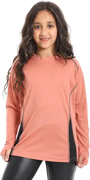 سعر ومواصفات سيزير Caesar Girls Girls' sports T-shirt with sleeves and a handle Girls' sports T-shirt with sleeves and a handle (pack of 1) (B0F2FT1JX4) على Amazon EG