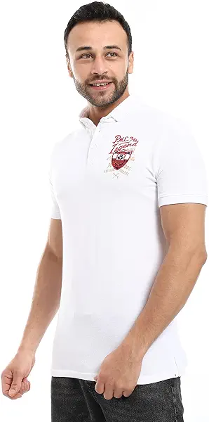 سعر ومواصفات سيزير CAESAR Mens Embroidered Pique Polo Shirt With Classic Collar Embroidered Pique Polo Shirt With Classic Collar (B0D4M24CFM) على Amazon EG