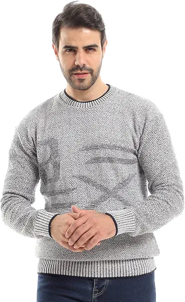 سعر ومواصفات سيزير CAESAR Mens Wool Men Pullover With Multi Design Pullover (B0BSXN1GT9) على Amazon EG