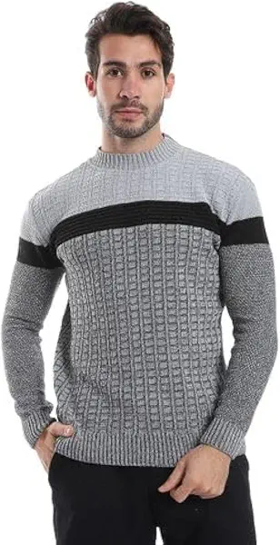 سعر ومواصفات سيزير CAESAR Mens Wool Men Pullover With Multi Design Pullover (B0CN9J53DR) على Amazon EG