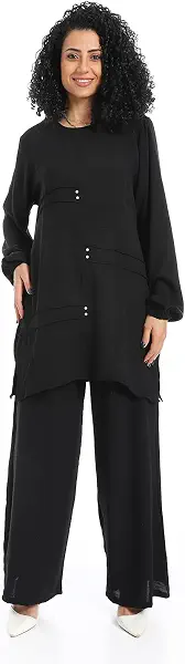 سعر ومواصفات سيزير CAESAR Womens Women's two-piece closed Suit Women's two-piece closed Suit (pack of 2) (B0F54JP2H8) على Amazon EG