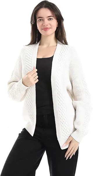 سعر ومواصفات سيزير كارديجان صوفي مفتوح الأمام للنساء من سيزر (B0GRWD9PR6) على Amazon EG