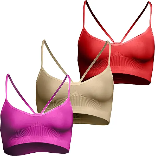 سعر ومواصفات سيلفي Silvy Bra Lycra Set Of 3 Pieces Perfect Bra Crossback (B0DC58CXRZ) على Amazon EG