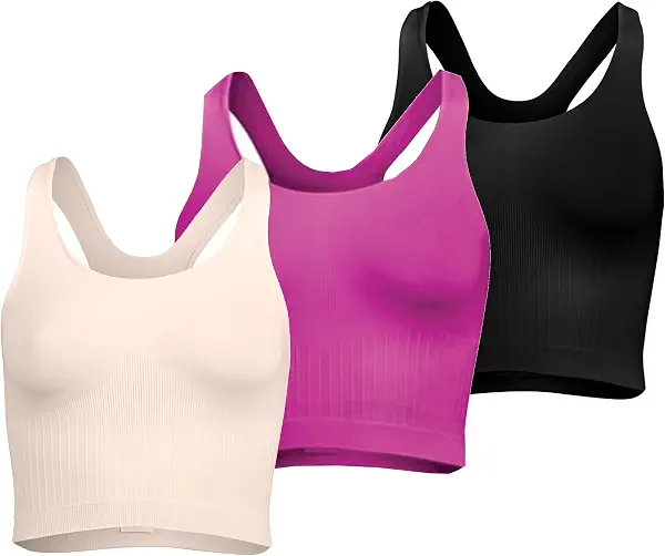 سعر ومواصفات سيلفي Silvy Womens Lycra Set Of 3 Pieces Stomach Bra Racerback Bra (pack of 3) (B08BWTMC6B) على Amazon EG