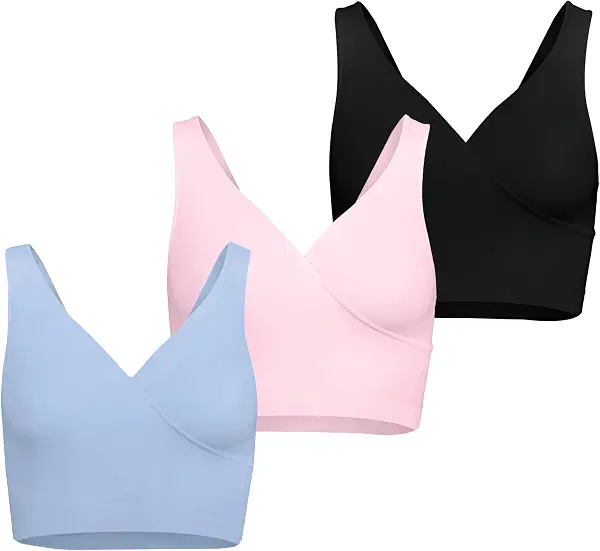 سعر ومواصفات سيلفي Silvy Womens Lycra Set Of 3 Pieces Croise Bra Bra (pack of 3) (B08BX156K5) على Amazon EG