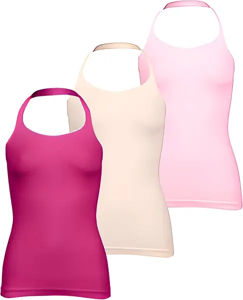 سعر ومواصفات سيلفي Silvy Womens Lycra Set Of 3 Pieces Silvana Tank Top Sleeveless Round Neck Set Of 3 Pieces Silvana Tank Top Sleeveless Round Neck (pack of 3) (B08BX3S7H3) على Amazon EG