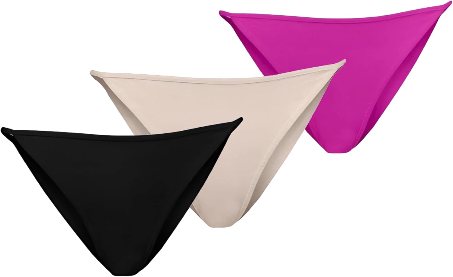 سعر ومواصفات سيلفي Silvy Womens Set Of 3 Pieces Line Panty Underwear Set Of 3 Pieces Line Panty Underwear (pack of 3) (B0DC59VRRM) على Amazon EG