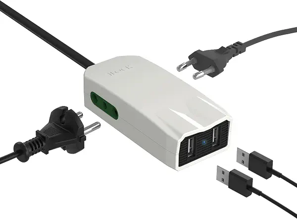سعر ومواصفات شاحن بتقنية USB، متوافق مع أجهزة الحاسوب المحمولة، بأربعة منافذ (B0F7RN9N5D) على Amazon EG