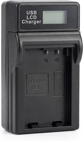 سعر ومواصفات شاحن بطارية كاميرا BESTON بشاشة LCD ومنفذ USB لبطاريات نيكون EN-EL25 (B0GSWZK8WR) على Amazon EG