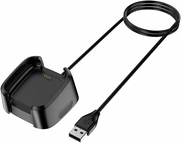 سعر ومواصفات شاحن للساعة الذكية فيت بيت فيرسا 2، كابلات شحن USB / USB C بديلة مع مخزون شحن (96 سم) كابل شاحن متين لجهاز تتبع الصحة واللياقة البدنية فيت بيت فيرسا 2 من اوميدا (B0DDKVBYPN) على Amazon EG