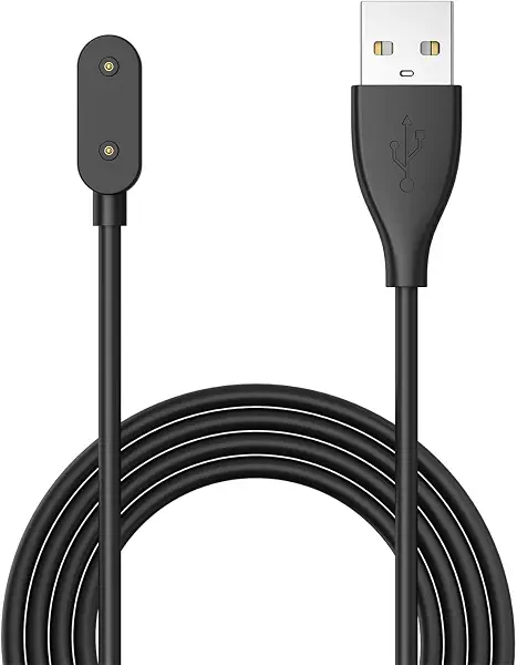سعر ومواصفات شاحن للساعة الذكية هواوي ووتش فيت 3/2، كابل شحن USB بطول 1 م متوافق ساعة فيت 3/ 2/ فيت/ ميني/ باند 9/ 8/ 7/ 6/ 6 برو، أسود (B0DPG5X9PC) على Amazon EG