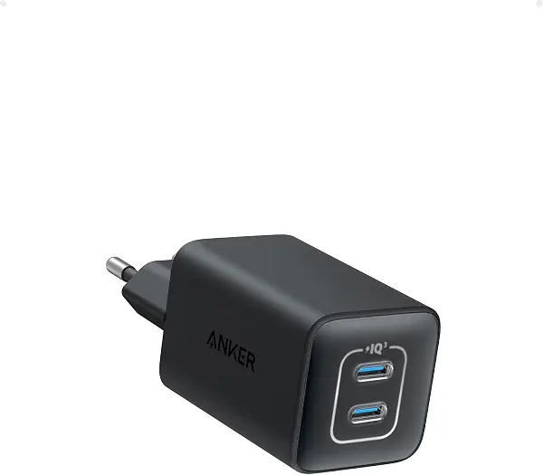 سعر ومواصفات شاحن من أنكر بمنفذ USB-C متوافق مع آيفون 16 و15 و14 وجالاكسي وبيكسل بمنفذين بقدرة 47 واط مع شحن سريع وتصميم مدمج (B0BDKD2ZFP) على Amazon EG