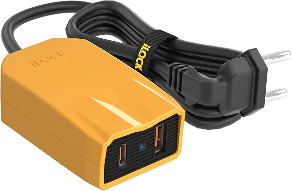 سعر ومواصفات شاحن من آي لوك بتقنية USB، متوافق مع الأجهزة اللوحية، بمنفذين من النوع C وA (B0F6LJM9LN) على Amazon EG