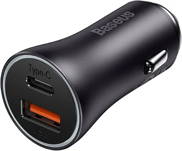 سعر ومواصفات شاحن من باسيوس بتقنية USB، متوافق مع الهواتف الخلوية، بمنفذين (B0BD28Z4BF) على Amazon EG