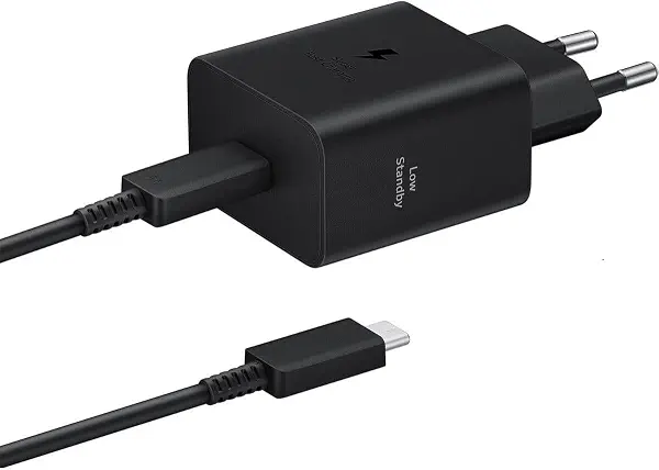 سعر ومواصفات شاحن من سامسونج بتقنية USB، متوافق مع الأجهزة اللوحية، بمنفذ واحد، قدرة 45 واط (B0DJFS27RY) على Amazon EG