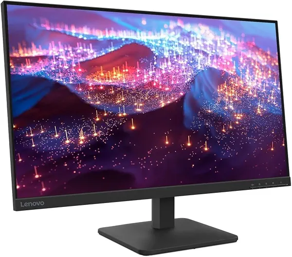 سعر ومواصفات شاشة L27-4e (68CDKAC1EU) مقاس 27 بوصة FHD IPS بسطوع 300 شمعة و100 هرتز ووقت استجابة 4 مللي ثانية، 99% sRGB، مع دعم VESA من لينوفو، أسود (Raven Black) (B0FK56N7Q6) على Amazon EG
