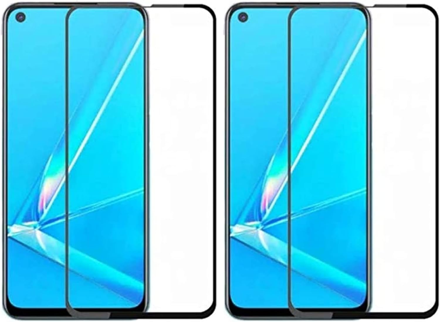 سعر ومواصفات شاشة حماية من الزجاج المقوى 9 اتش دير لموبايل اوبو رينو 13F (4G/5G) / رينو 13FS (1) (عبوة من قطعتين) (B0HLDXQ5KL) على Amazon EG