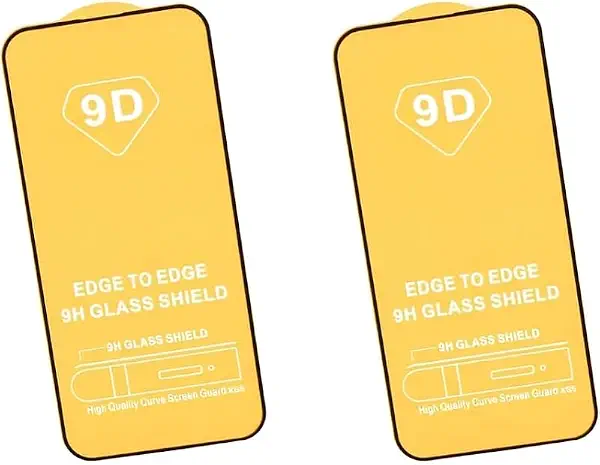 سعر ومواصفات شاشة حماية من الزجاج المقوى بدرجة انحناء 5D بطبقة مضادة للخدش وشفافية عالية لموبايل آيفون 15 برو ماكس، لون شفاف، مجموعة من قطعتين (B0F99XXG5F) على Amazon EG