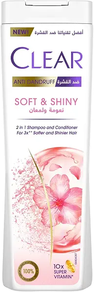 سعر ومواصفات شامبو وبلسم مضاد للقشرة 2 في 1 بقوام ناعم ولامع من كلير، يستخدم للحصول على شعر اكثر نعومة ولامعًا، 360 مل (B0DT1G6T8Q) على Amazon EG