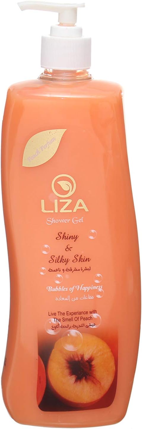 سعر ومواصفات شاور جل برائحة الخوخ من ليزا - 1000 مل (B08WJNBXX4) على Amazon EG
