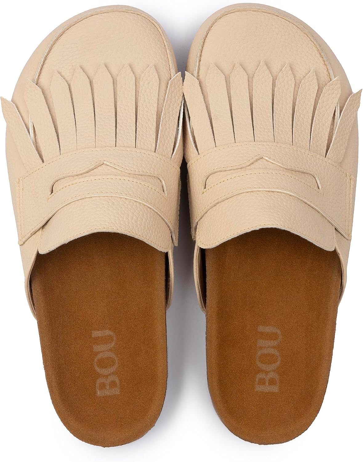 سعر ومواصفات BOU شبشب مسطح للنساء من بو، طراز BOU00FLOFCLG (B0D9FRR6ZD) على Amazon EG