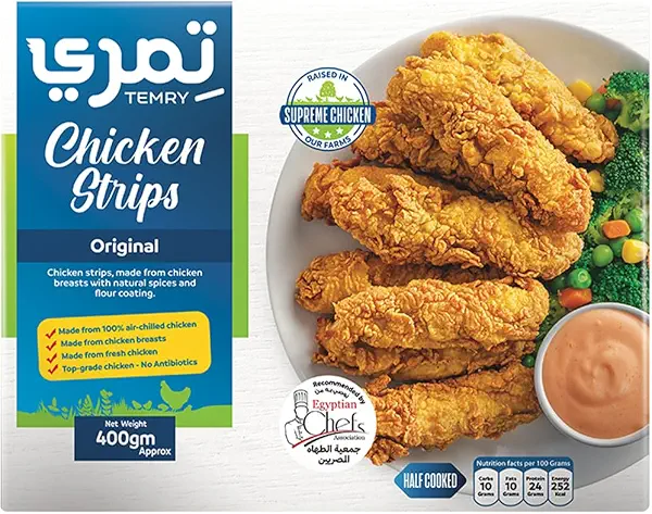 سعر ومواصفات شرائح دجاج مجمدة اصلية من تيمري، 400 غرام، مصر (B0FX2SGPF7) على Amazon EG
