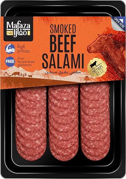 سعر ومواصفات شرائح سلامي لحم بقري مدخن من مفازة، 170 جرام (B0FWCF5YT7) على Amazon EG