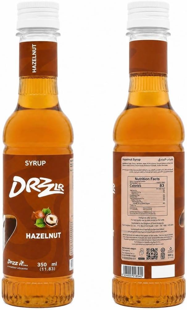 سعر ومواصفات شراب بنكهة البندق من درزلر، 350 مل (B0HFFQR3ZG) على Amazon EG