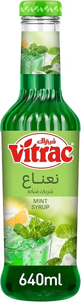 سعر ومواصفات شربات بنكهة النعناع من فيتراك - 650 مل (B08WJL459F) على Amazon EG